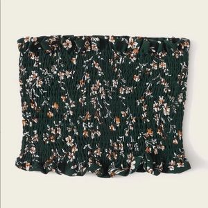 floral tube top